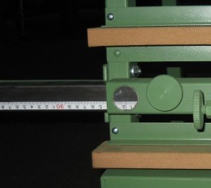 Poziomy liniał mierniczy